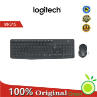 Logitech MK315 Combo Wireless Mouse Keyboard For Gamer Office Laptop Wireless Connected Keyboard Mouse Set