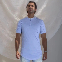 KAOS KURTA CASUAL LONGLINE DEWASA / KAOS PoloS DEWASA / KAOS LONGLINE / KAOS KURTA PoloS WARNA Pria