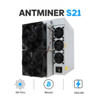 New Antminer S21 Miner 200T 3500W Asic Miner BTC Mining Bitmain