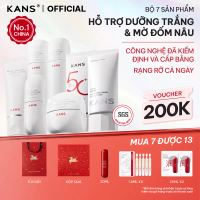 KANS-[DDAY] Combo Set Sản Phẩm Hỗ Trợ Dưỡng Ẩm Hỗ Trợ Dưỡng Sáng Da KANS Neige Blanc Skin-whitening 
