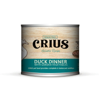 【CRIUS 克瑞斯】天然紐西蘭無穀貓用主食餐罐-低敏鴨 175G