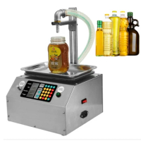 Honey Filling Machine Weighing Quantitative Commercial Autamatic Stainless Steel Tahini Glue Viscous Liquid Installment Maker