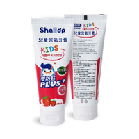 【牙齒寶寶】刷樂Shallop 兒童含氟牙膏-草莓口味90g