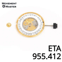 New Original Swiss ETA 955.412 Movement 955412 Quartz Movement 3 Hands Watch Movement Accessories