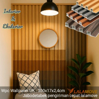 WPC WALLPANEL 3 METER WPC WALLPANEL PVC DEKORASI DINDING WOOD WALLPANEL ANTI RAYAP AIR API WPC PREMI