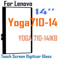14" Touch For Lenovo YOGA 710-14 Touch Screen Digitizer for Lenovo Yoga710-14 Touch Glass Panel for Yoga 710 14 YOGA 710-14IKB