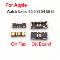 2Pcs Battery Flex Cable FPC Connector Contact Plug Jack For Apple Watch Series 4 5 6 SE S4 S6 S5 40mm 44mm Board Motherboard