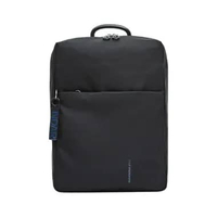 Mandarina Duck MD20 15’’ Laptop Backpack with Handles Black Black