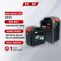 (Mua 2 Pin Tặng 1 Sạc) Pin 5cell, 10cell, 20cell, 30cell 21V Dung Lượng Cao, Pin Dự Phòng Chân Pin P