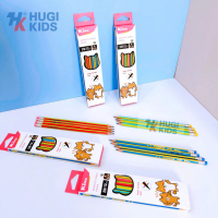 Hộp 12/24/48 Cây Bút Chì Đen King 6368 – Ngòi 2B, Viết Êm, Nét Đậm Đều, Chất Lượng Tốt
