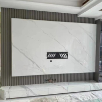 Modern fashion Villas hotels Waterproof Wallpaper PVC Interior Wall Panel WPC