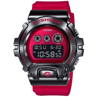 【CASIO 卡西歐】G-SHOCK 街頭嘻哈時尚電子手錶(GM-6900B-4)