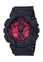 CASIO Casio G-Shock GA-140AR-1ADR Red and Black Resin Watch