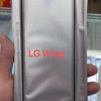 Glass+OCA For LG Wing 5G LMF100N LM-F100N LM-F100V Screen Replacement LCD Front touch screen Glass Outer Lens