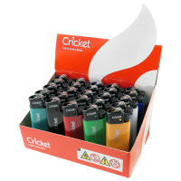 【Cricket】瑞典品牌~Flint Mini Essential-火石打火機-迷你原色系列(1盒25入)