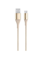 สายชาร์จ Micro USB (1.2 เมตร, สีทอง) รุ่น F2CU051BTGLD