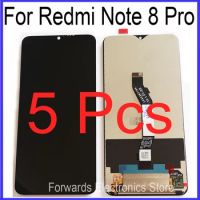 Wholesale 5 Pieces/Lot For Xiaomi Redmi Note 8 Pro LCD Display Screen With touch digitizer assembly