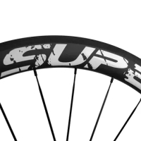 SUPERTEAM UCI Approvid 50mm 25mm U Shape Clincher Carbon Wheelset Carbon Wheels UD Matte