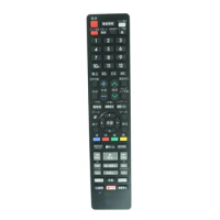 Japanese Used Remote Control For Sharp BD-NT1200 BD-NT2000 BD-NT2200 BD-NT3000 BD-NW1000 Blu-ray BD 4K Recorder DVD DISC Player