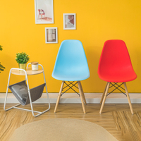 [出清售完不補] 威瑪索 北歐復刻餐椅子 咖啡椅 休閒椅 辦公椅-(5色)