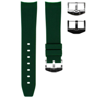 Horus WATCH Straps 勞力士 ROLEX Daytona膠帶款素色系列錶帶(橡膠扣環只有一個)