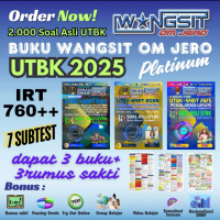 [New Edition 2025] Wangsit Om Jero TPS UTBK SNBT 2025 Seri Paket Platinum/Silver