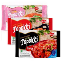 MamaSuka Topokki / Tteokbokki / Tokpoki Instant Original, Spicy, Creamy Halal 134 gram