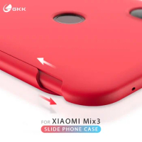 Shockproof armor slide protective case for Xiaomi Mi Mix 3 anti-drop matte hard pc cover for Xiaomi Mi mix3 case fundas Coque