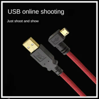 USB2.0 to Micro usb Digital camera data cable 3m 5m for Cannon EOS 850D 90D M50 Nikn D3400 D5600 D7500