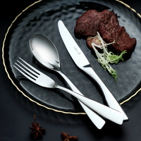 西餐廳專用食品級不銹鋼牛排刀叉 西餐餐具套裝 牛排刀西餐刀餐勺