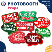 Photobooth Props Merry christmas dekorasi natal aksesoris natal dekor natal / perlengkapan foto boot