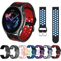 NEW Silicone Watchband For Huami Amazfit GTR 3 pro For GTR3 pro strap Wristband Bracelet For Amazfit GTR 3 Replacement Watchband
