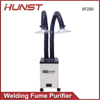 HUNST Smoke Exhaust XF250 Pure Air Purifier 3 Stage Filter Harmful Smoke Absorber for Welding Repair