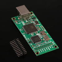 USB IIS Digital Interface DAC Decoder Board Support DSD512 32bit 384K I2S DSD Output audio amplifier Decoder Board