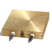 500W Cast Copper Aluminum Electric Heating Plate 20mm Thickness 100mmx100mm Pressure-Resistant and High-temperature Resistant
