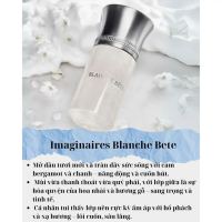 Nước Hoa Chiết 10ml Nam Nữ Imaginaires Blanche Bete, Hương Thơm Sang trọng, Thu hút, Lôi cuốn