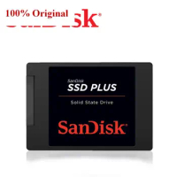 100% Sandisk SSD Plus 480GB 240GB 1tb 2TB SATA III 2.5 laptop notebook solid state disk SSD Internal Solid State Hard Drive Disk