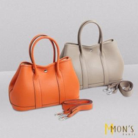 【MON’S】荔枝紋名品花園包