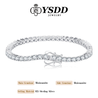 【#207】Tennis bracelet S925 Sterling Silver 5.2CT Moissanite