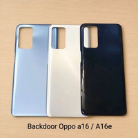 Backdoor Oppo A16 A16e - Tutup Kesing Belakang Oppo A16 Silver