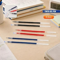 SK-A6 REFILL TINTA GEL ISI ULANG TINTA PULPEN PENA GEL REFILL 0.5MM REFILL TINTA MERAH