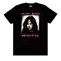 Kaos T-Shirt Band Jason Ranti - Variasi Pink Kain Katun Combed 24s Premium Dengan Sablon Standar Dis