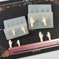 Pottery Direct Ratio Doll Silicone Hand Mold Air Dry Clay Big Palm Mould Universal Use Tools