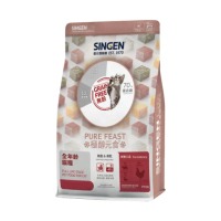 【SINGEN 信元發育寶】極醇元食無麩質&凍乾-鮮嫩三品 全年齡貓糧 1.5kg(貓飼料、貓乾糧)