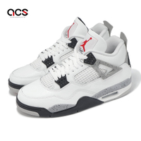 Nike 休閒鞋 Air Jordan 4 Retro 男鞋 白水泥 AJ4 喬丹 White Cement FV5029-100