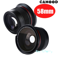 [Hot]0.35X 58Mm Fisheye Wide Angle  With Macro  58 MM For Canon EOS 70D 60D 7D 6D 700D 650D 600D 550
