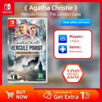 Nintendo Switch Game - Agatha Christie – Hercule Poirot: The London Case - Games Card for Switch OLED Lite