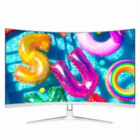 27 Inch Curved Screen Monitor PC 60/75Hz Computer Gaming Display 27 Inch” 1920×1080p VGA-HDMI interface