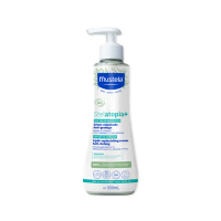 【Mustela 慕之恬廊】舒恬良滋養益膚柔舒霜 有機 300ml(寶寶/嬰兒/新生兒/兒童 身體乳液 乾肌 無香抗乾癢)