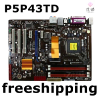 For P5P43TD Motherboard 16GB LGA 775 DDR3 ATX Mainboard 100% Tested Fully Work